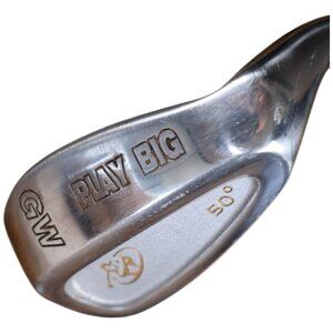 Play Big 50° Gap Wedge – Steel Shaft Regular Flex RH 36" Warrior Grip